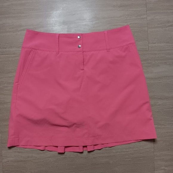 ANNIKA CB CUTTER & BUCK SKORT size 8 WOMEN'S ActiveWear Back Pleat Tennis sz 8 - Picture 1 of 9